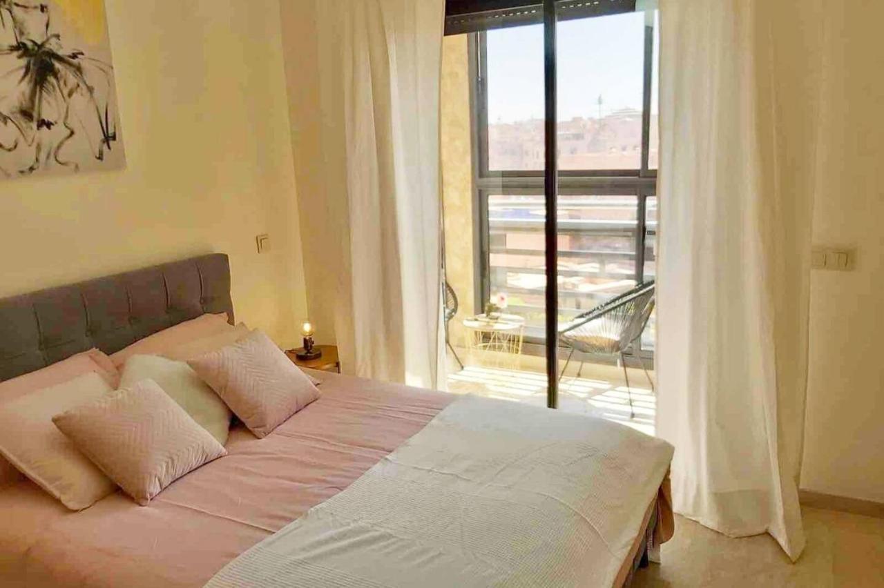 Luxueux Appartement Entre Gueliz Et L'Hivernage Avec Wifi Марракеш Экстерьер фото