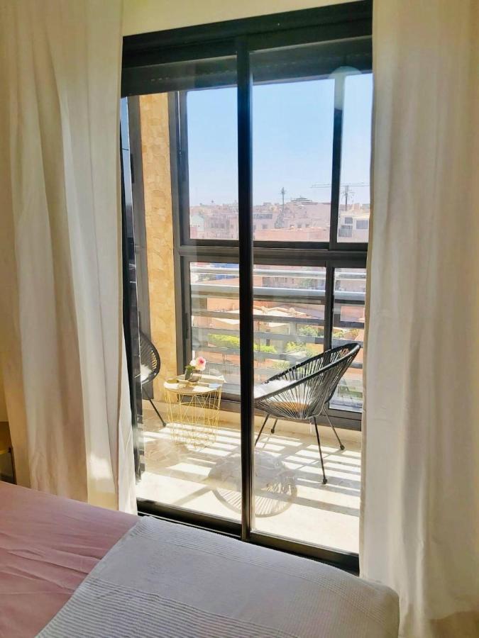 Luxueux Appartement Entre Gueliz Et L'Hivernage Avec Wifi Марракеш Экстерьер фото